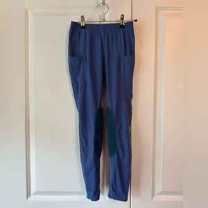 Baleaf Girls Equestrian Tights in Dark Blue (Size M)